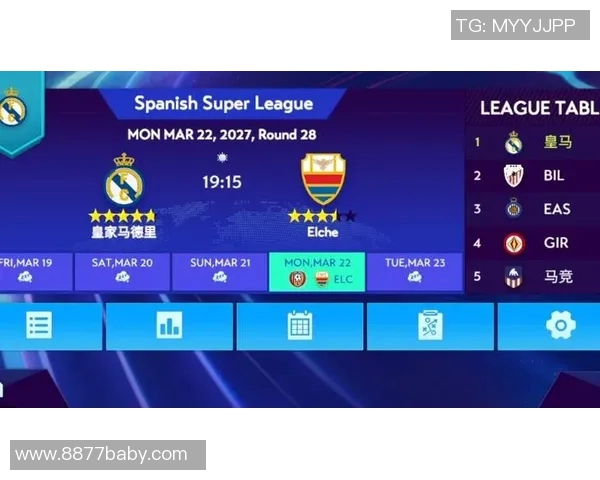 皇马迎战埃尔切中场核心乔珊缺阵，皇家马德里能否抓住良机？